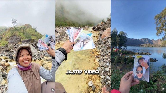 Cerita viral pendaki wanita asal Makassar buka jastip foto dan video di atas gunung.