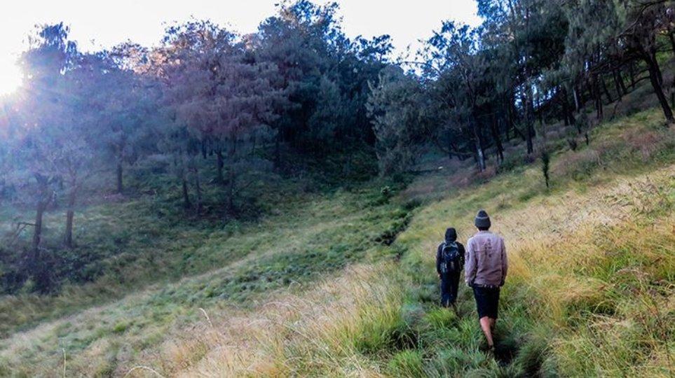 Pos V Bulak Peperangan pendakian Gunung Lawu via Candi Cetho.