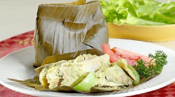Olahan Pepes Ayam Tomat Hijau