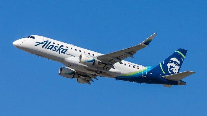 Pesawat Alaska Airlines yang dioperasikan oleh Horizon Air.