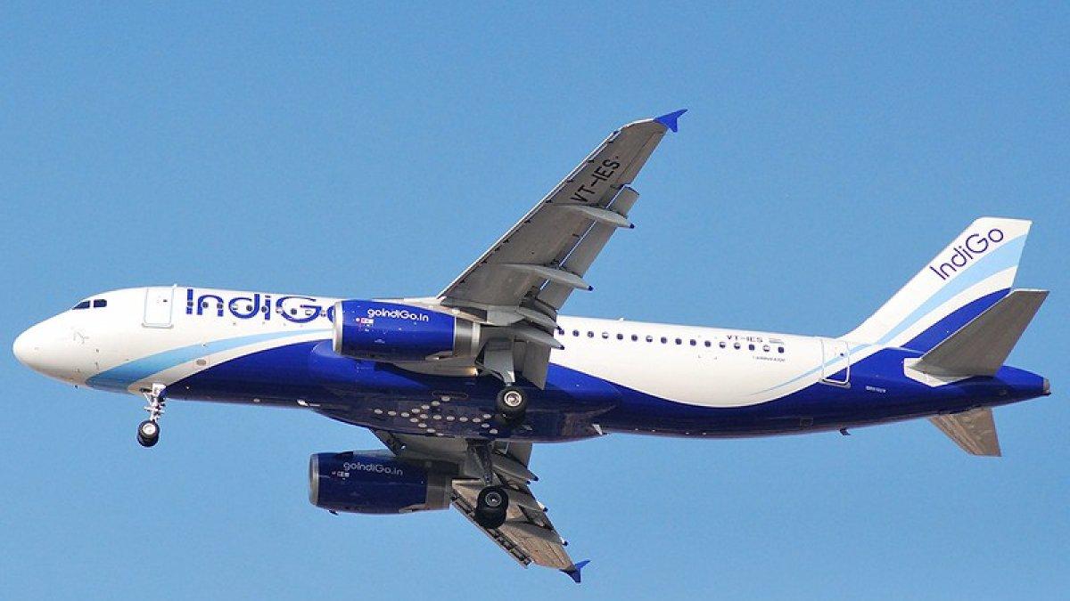 Pesawat IndiGo Airlines.