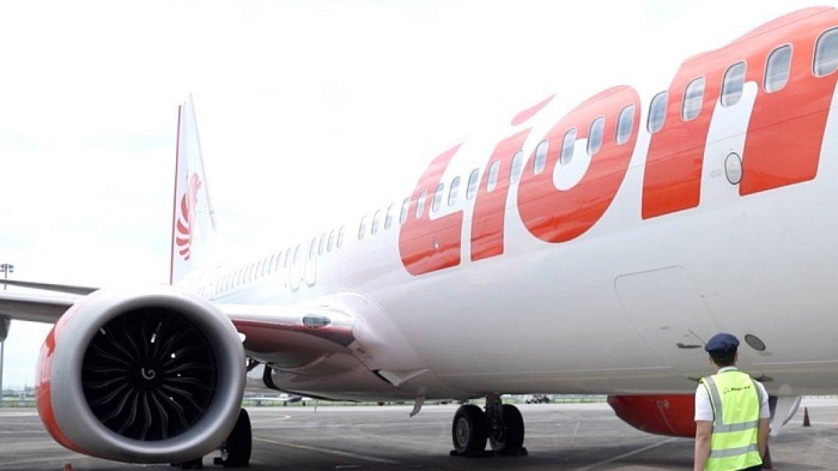 Ilustrasi pesawat Lion Air di bandara. 