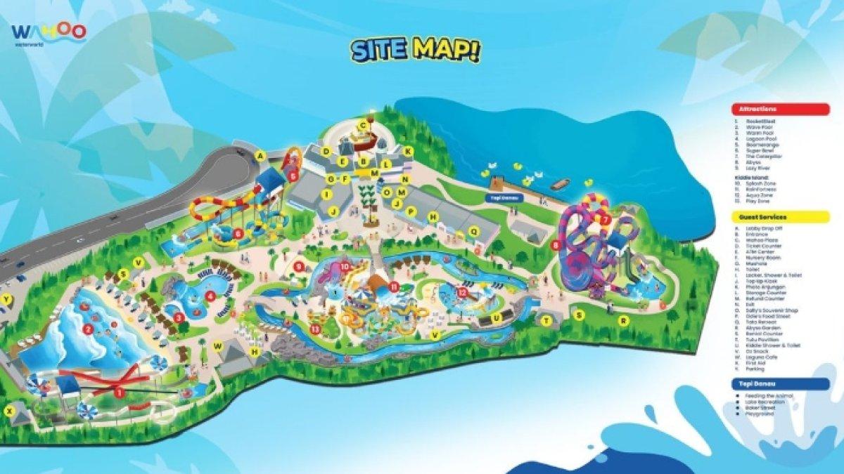 Wahoo Waterworld, rekomendast tempat wisata di Bandung Barat yang lagi hits.