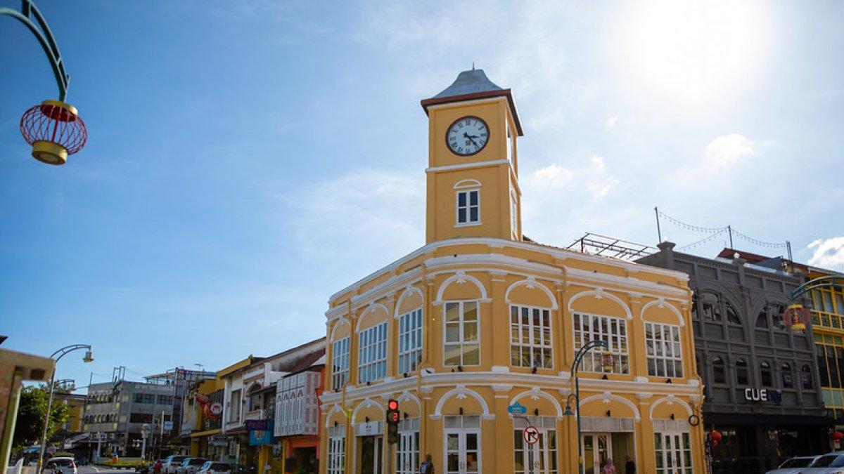 Phuket Old Town, satu tempat wisata di Phuket Thailand.