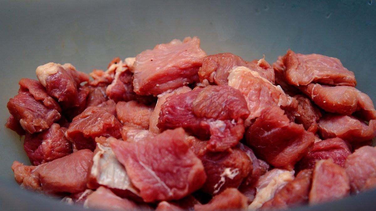 Ilustrasi daging kurban.