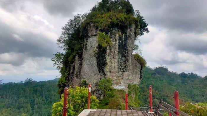 Puncak Widosari di Tritis, Ngargosari, Samigaluh, Kabupaten Kulon Progo, Jogja. 