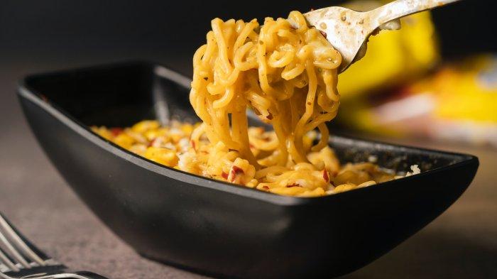 Ramyeon Kuah Pedas Keju Cheddar