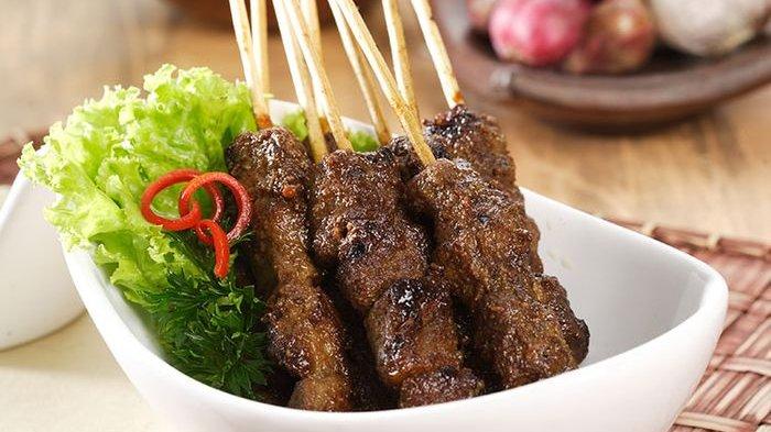 Sate sapi.