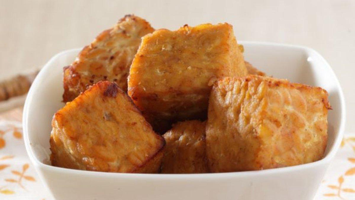 Menu sahur serba tempe.