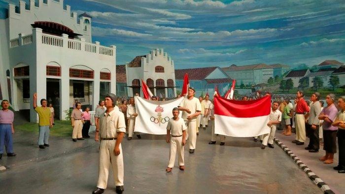Ruang pameran Diorama III di Museum Benteng Vredeburg Kecamatan Gondomanan, Jogja, Daerah Istimewa Yogyakarta. Ruangan ini dilengkapi dengan miniatur peristiwa sejak adanya Perjanjian Renville sampai pengakuan kedaulatan Republik Indonesia Serikat, Rabu (6/7/2022).