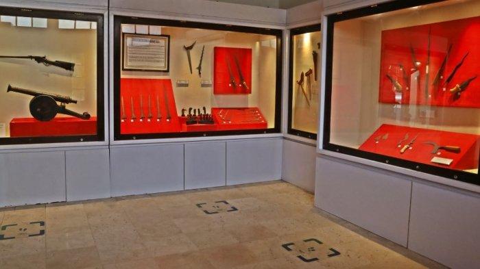 Ruang Senjata di Museum Sonobudoyo Gondomanan, Jogja.
