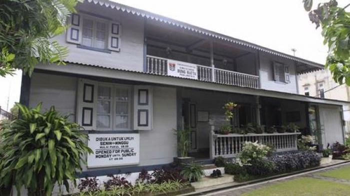 Museum Rumah Kelahiran Bung Hatta, di Jalan Soekarno Hatta, Bukittinggi, Sumatera Barat, Kamis (9/6/2011).