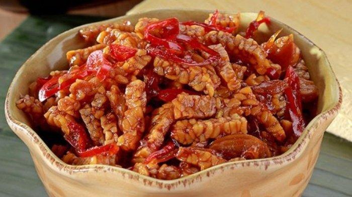 Sajian kering tempe, lauk sederhana yang cocok buat menu pelengkap sarapan enak.