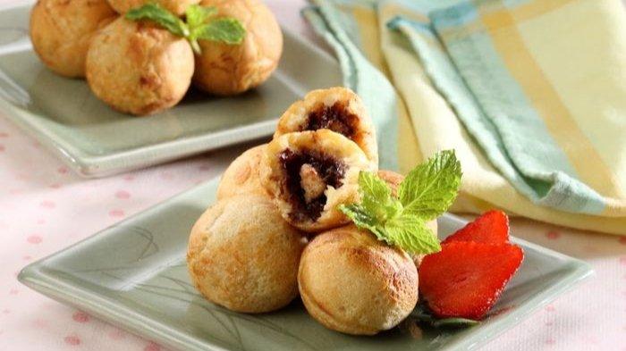 Ilustrasi takoyaki.