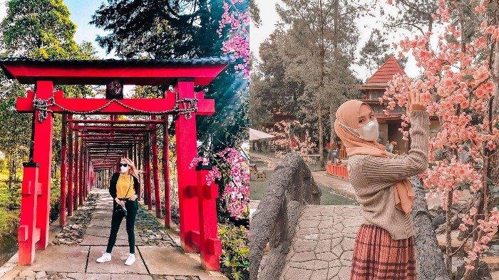 Taman Sakral, satu tempat wisata hits di Karanganyar Jawa Tengah yang terkenal instagenic.