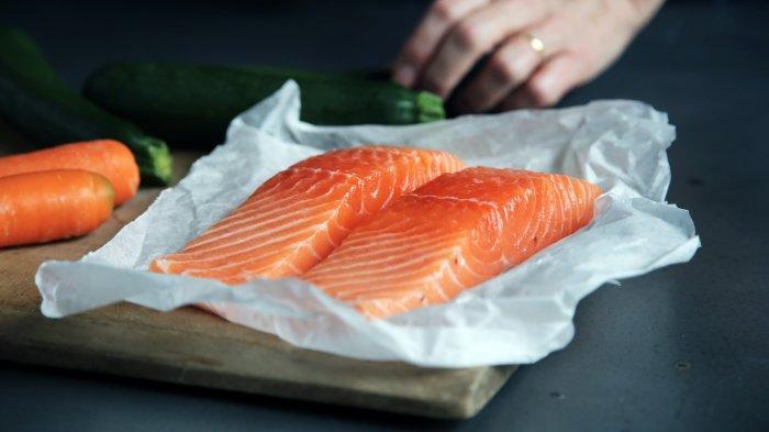 Ilustrasi salmon.