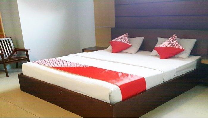 Kamar penginapan di hotel murah Super OYO 1088 Hotel Mega Sentosa Samarinda, Kalimantan Timur