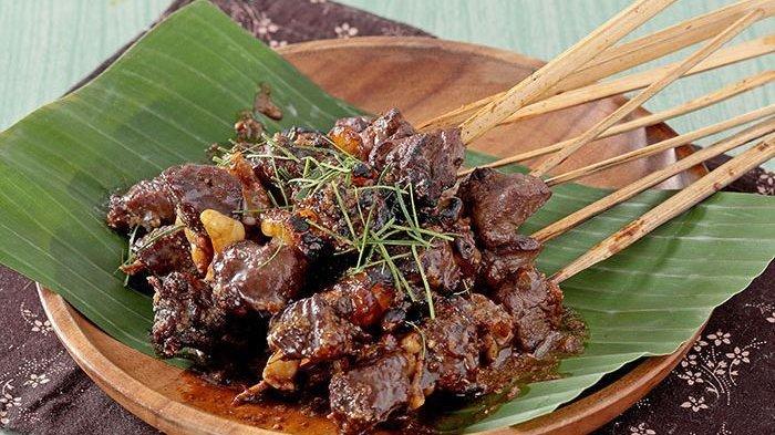 Sate kambing khas Surabaya.