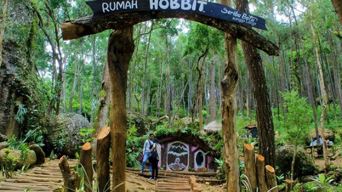 Seribu Batu Songgo Langit, satu tempat wisata di Jogja buat healing akhir pekan.