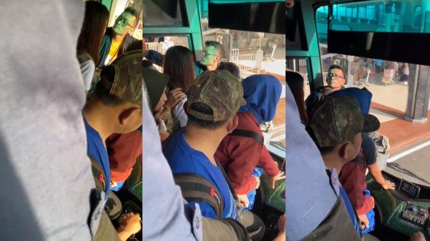 Viral seorang pria penumpang shuttle Bandara Soekarno-Hatta bikin keributan dan sempat minta sopir menabrakkan kendaraan.