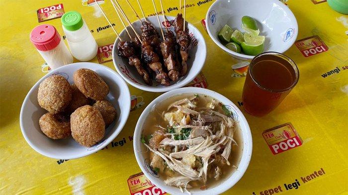 Ilustrasi soto ayam.