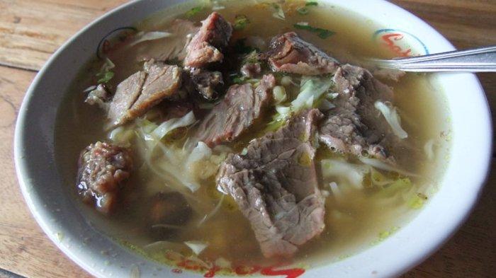 Ilustrasi soto sapi.
