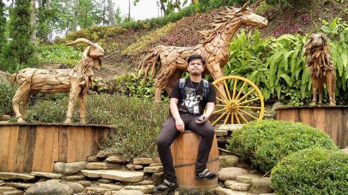 Spot foto instagramable di Cimory On The Valley Semarang, Rabu (26/2/2020). Cimory On The Valley kini mengubah nama wisatanya menjadi Dairyland On The Valley mulai 1 Januari 2023.