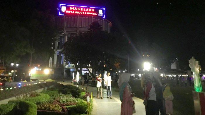 Suasana di Alun-alun Magelang