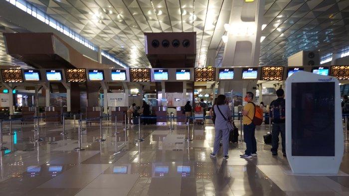 Suasana di Bandara Soekarno-Hatta.
