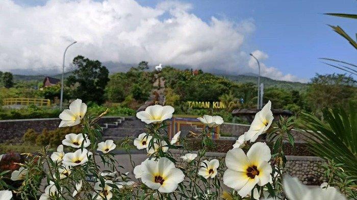 Suasana Kebun Raya Kuningan, Minggu (1/11/2020).