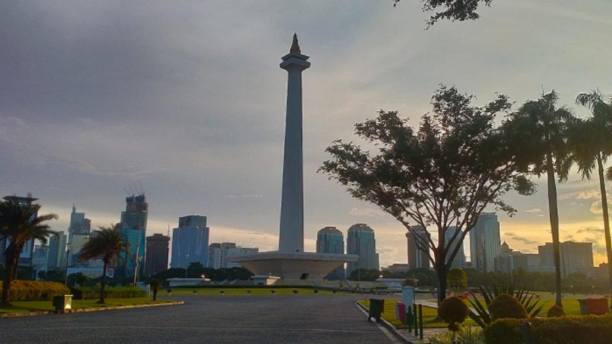 Monumen Nasional (Monas) di Jakarta Pusat, DKI Jakarta menjadi lokasi Munajat 212.