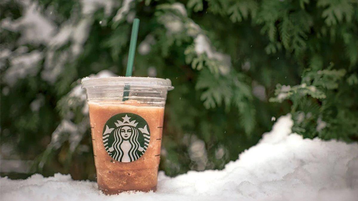 Ilustrasi kopi Starbucks. miliki konsep begitu unik.