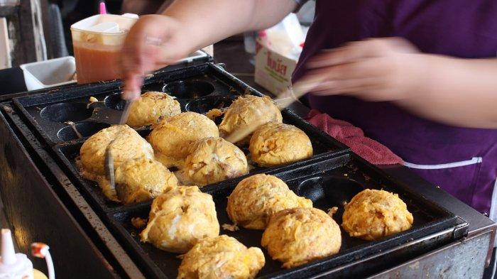Takoyaki di Osaka Jepang
