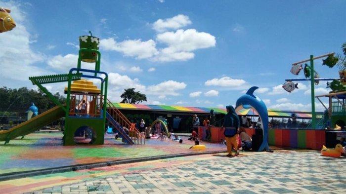 Taman sahabat kota metro yang bersih dan indah