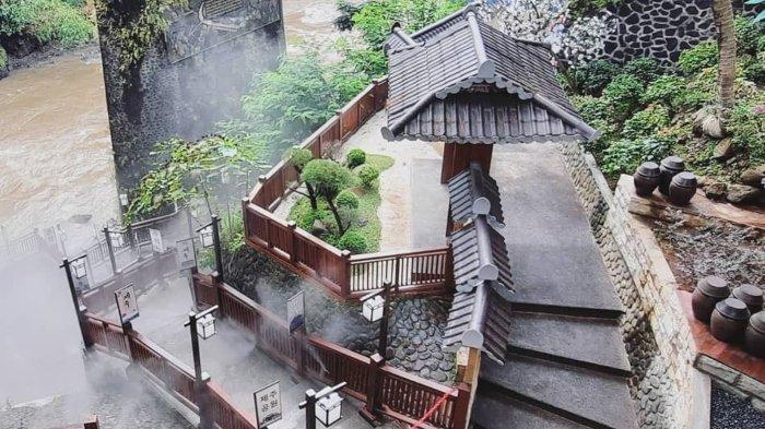 Taman Wisata Karang Resik, tempat wisata yang lagi hits di Tasikmalaya.