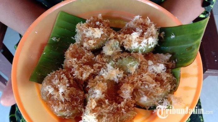 Tampilan makanan tradisional Lopes olahan dari Ifah, Senin (17/6/2019).
