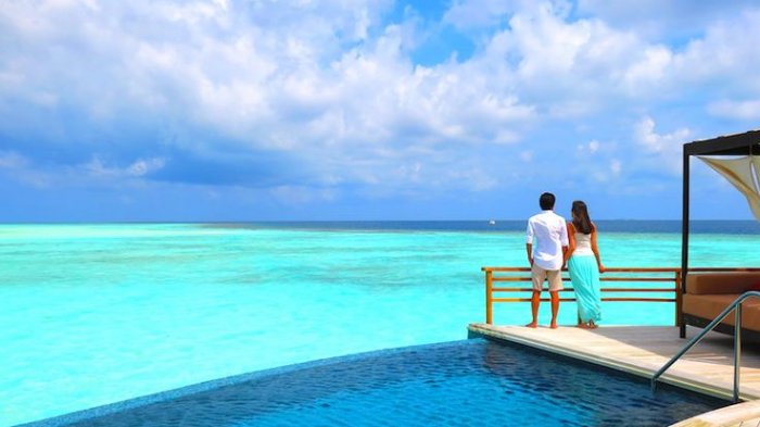 5 Destinasi Honeymoon Romantis di Maldives, Lokasi Bulan Madu Titi Kamal  dan Christian Sugiono - Halaman all - Tribun Travel
