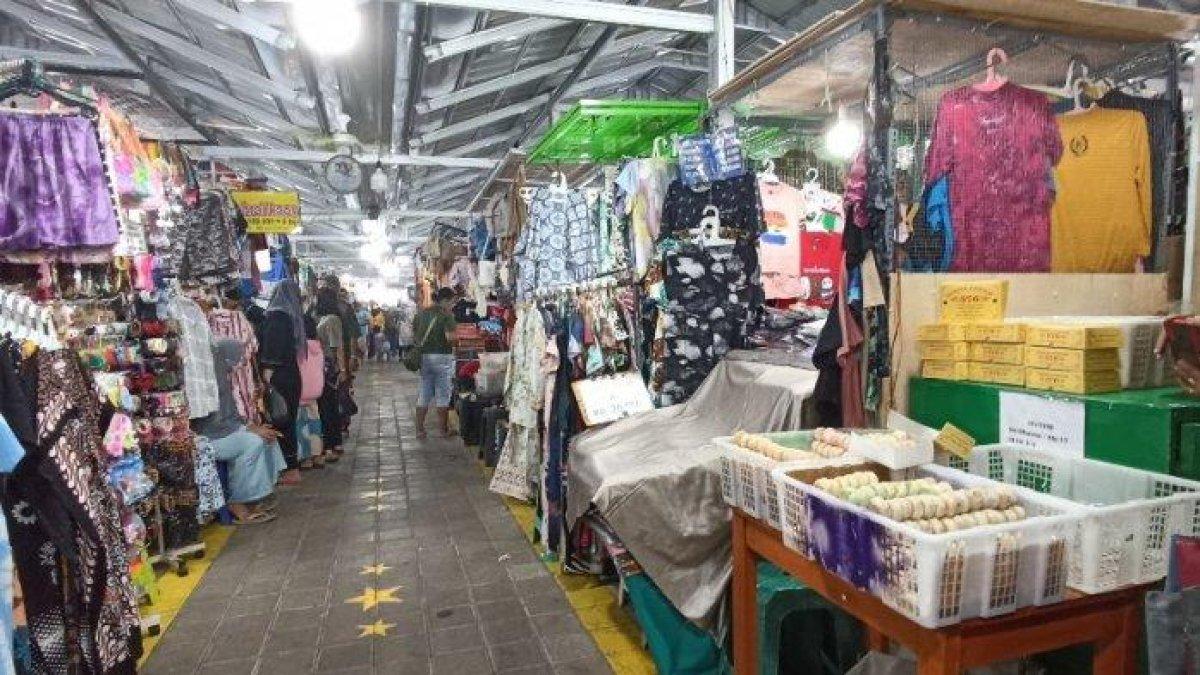 Suasana di Teras Malioboro 2. Belum lama ini, sejumlah kompleks pedagang di kawasan Teras Malioboro 2 dilanda banjir akibat adanya hujan dengan instensitas curah lebat.