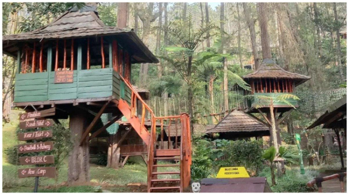 Terminal Wisata Grafika Cikole tempat wisata di Lembang yang sejuk.