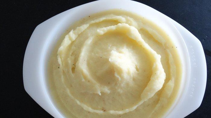 Ilustrasi mashed potato.