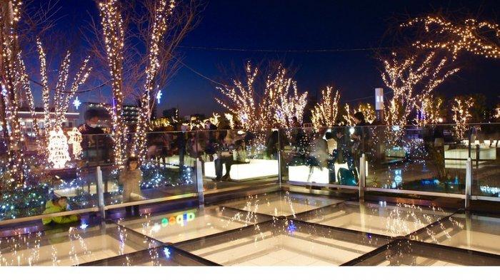 Tokyo Skytree Town Dream Christmas, satu pasar Natal terbaik di Tokyo Jepang.