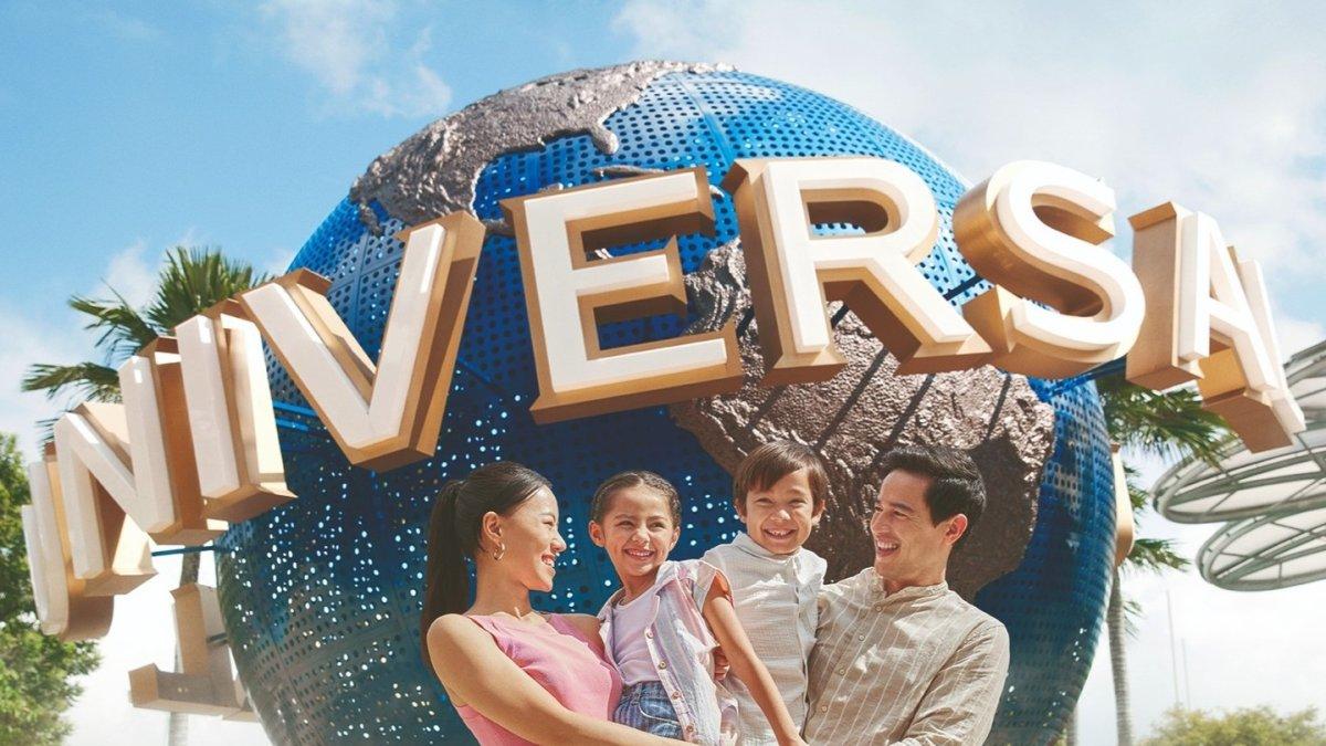 Universal Studios Singapore, satu tempat wisata hits di Singapura.