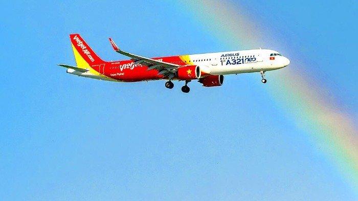 VietJet Air yang mengudara