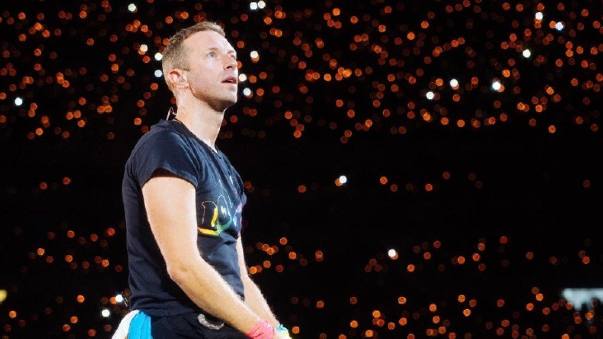 Chris Martin, vokalis Coldplay.