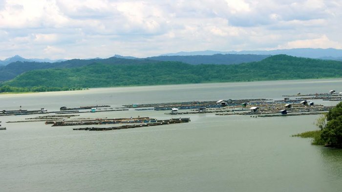 Waduk Gajah Mungkur di Wonogiri