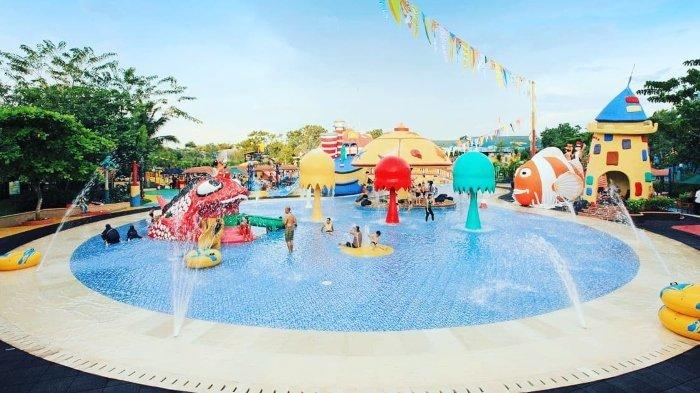 Wahana air di Ocean Park BSD Tangerang.