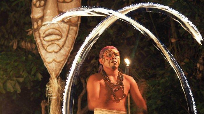 Pertunjukan di Bali Safari Park.
