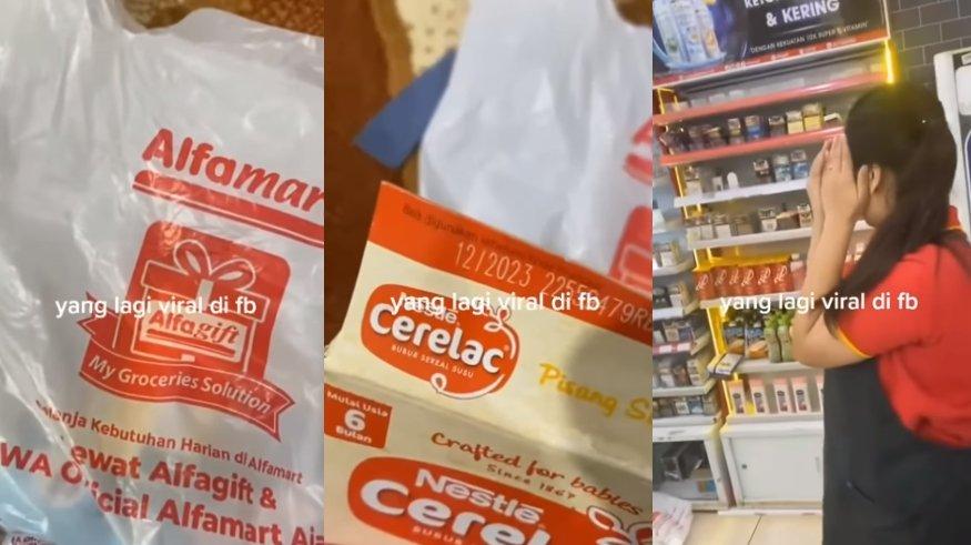 Viral seorang wanita melabrak karyawan minimarket karena diduga menjual produk kedaluwarsa yang membuat anaknya sakit.