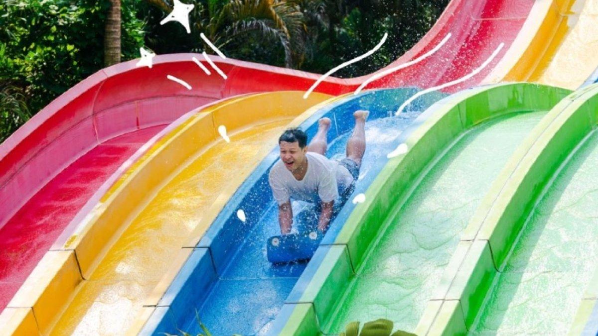 Waterboom Jogja, rekomendasi tempat wisata di Jogja yang menarik untuk dikunjungi.