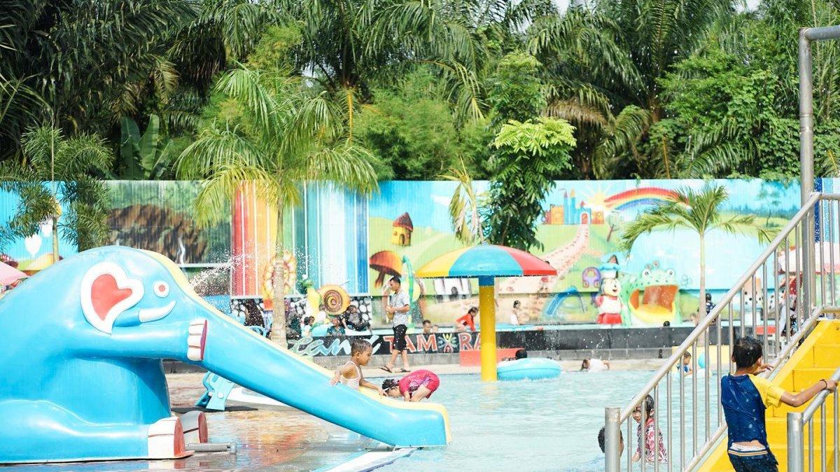 Waterland Tamora, tempat wisata air di Deli Serdang, Sumatera Utara,